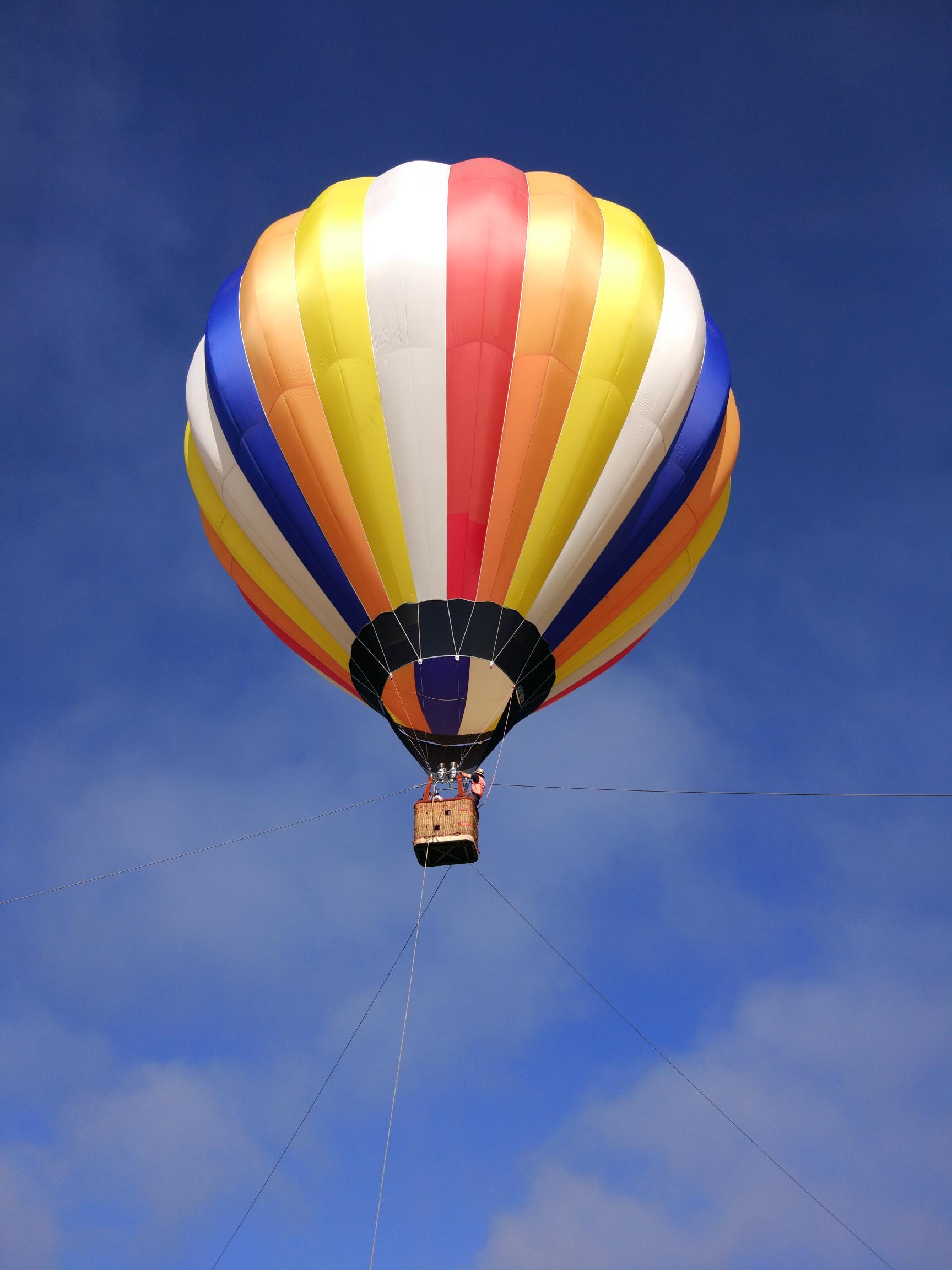 熱気球係留飛行体験